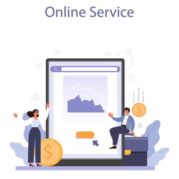 Gratis vector overheidsondersteuning online service of platform zakelijke banklening van een overheid bedrijfsondersteuningsprocedure platte vectorillustratie