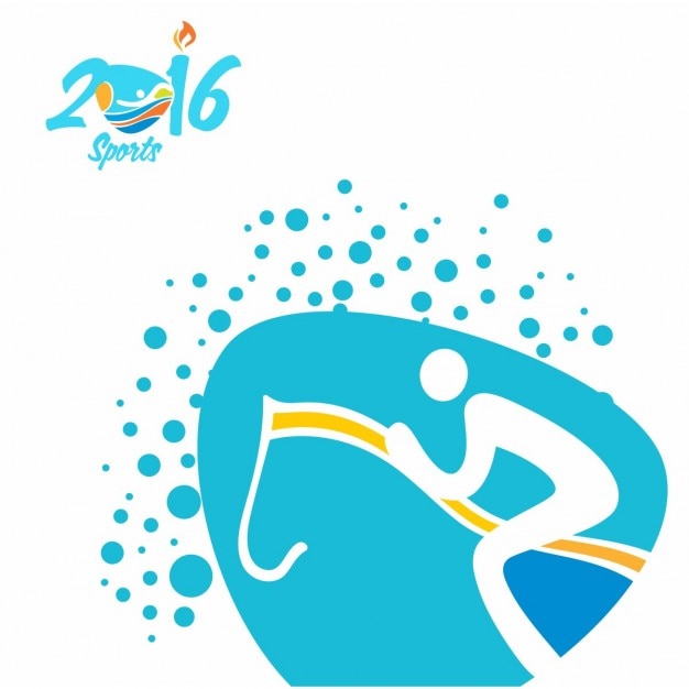 Gratis vector paardensport olympische spelen rio icon