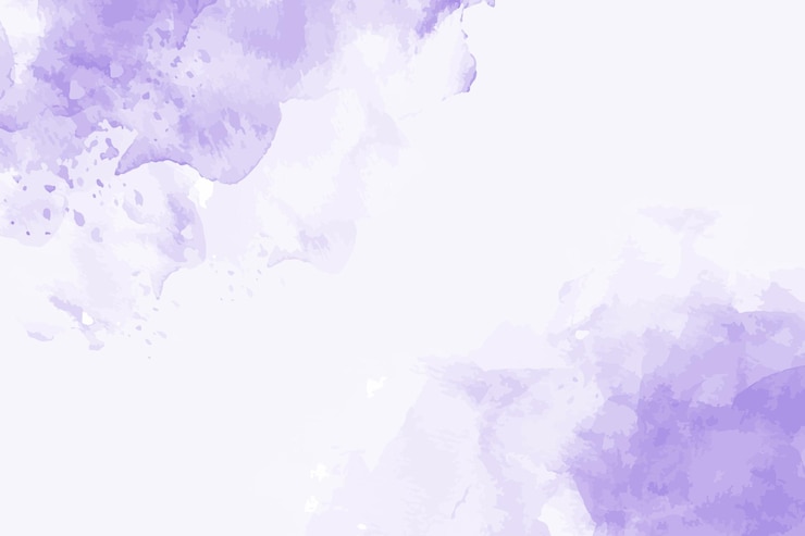 Gratis Vector paarse aquarel achtergrondhoeken