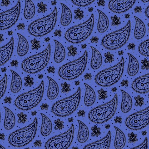 Paisley bandana-patroon