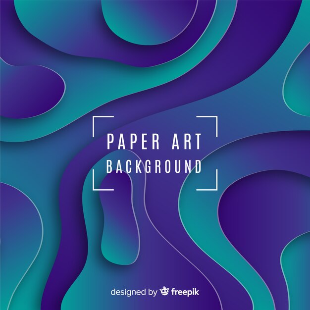 Papier kunst achtergrond