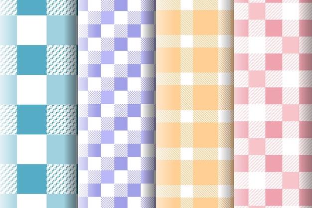 Pastel pastel patroon collectie
