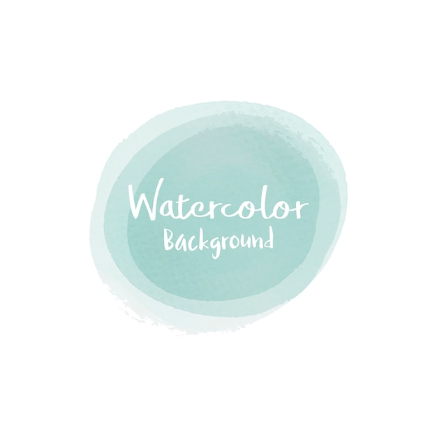 Gratis vector pastelkleur groene waterverf achtergrondvector