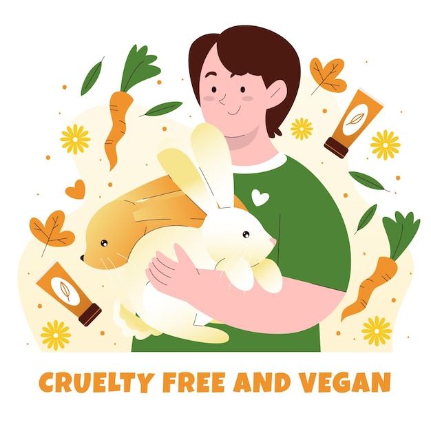 Persoon knuffelen dierenmishandeling gratis