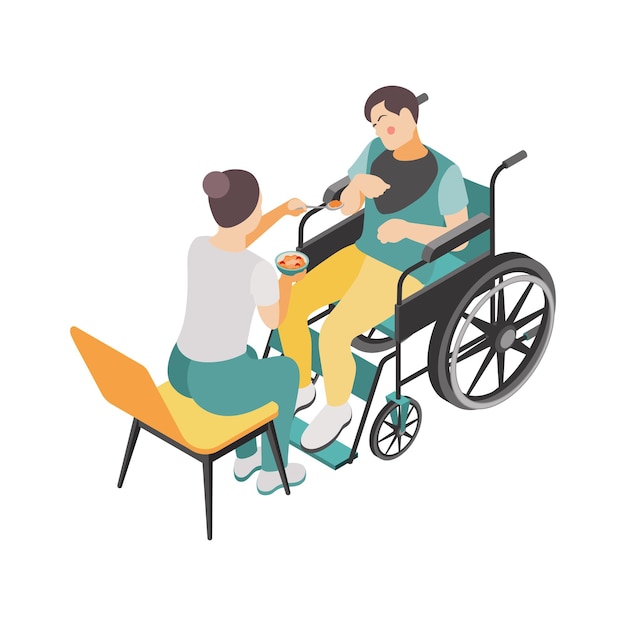 Gratis vector pictogram voor gehandicapten