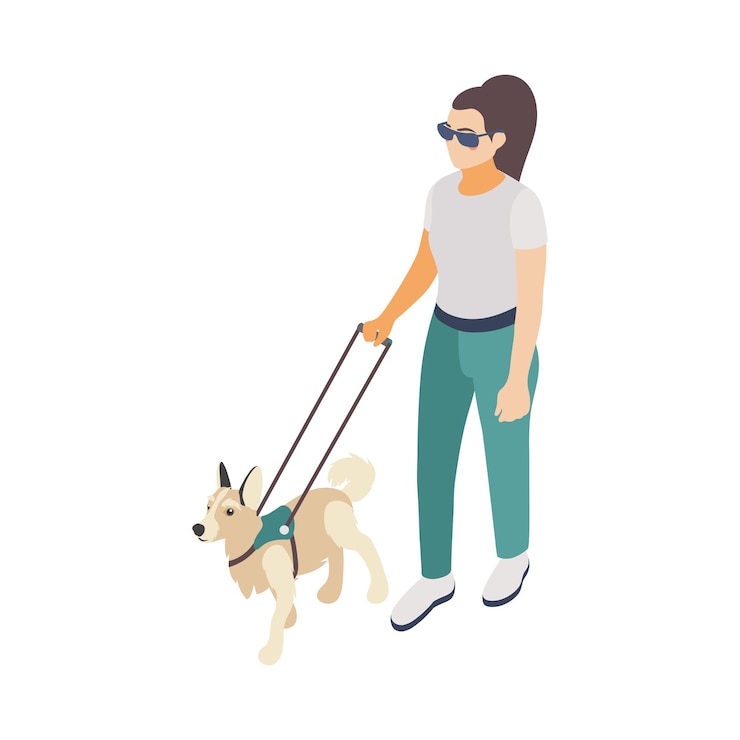 Gratis Vector pictogram voor uitgeschakelde vrouw