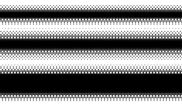 Pixel grenslijnen set van drie