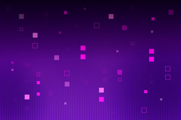 Pixelregen screensaver in abstract ontwerp