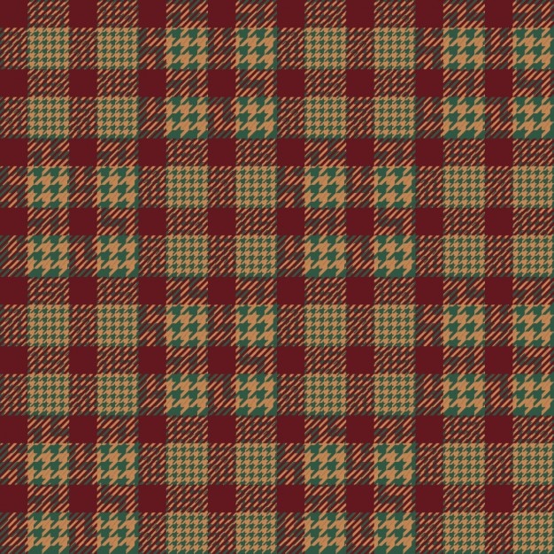 Gratis vector plaid stof patroon