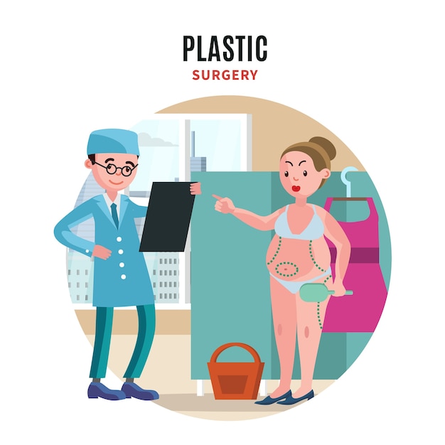 Plastische chirurgie concept