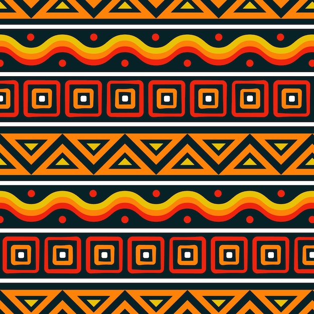Plat Afrikaans patroonontwerp