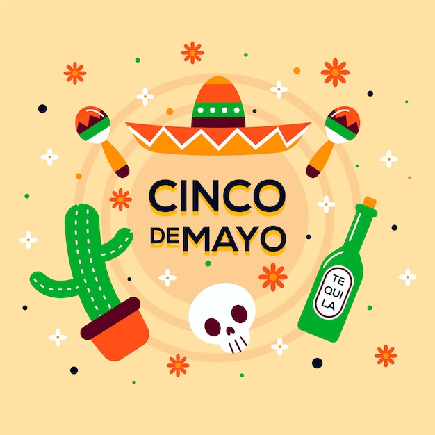 Plat cinco de mayo concept