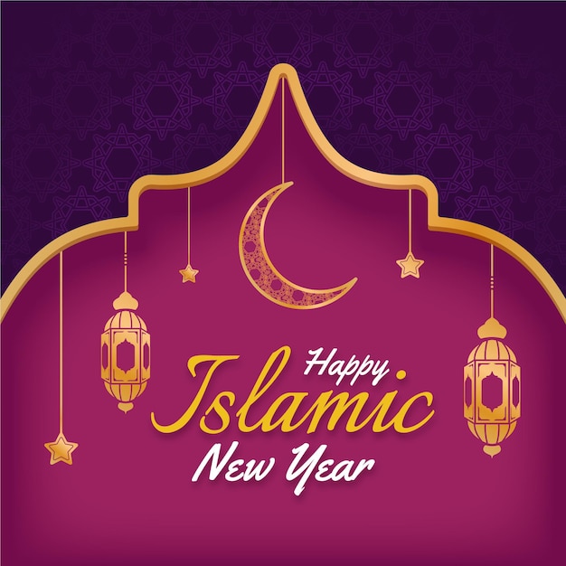 Plat islamitisch nieuwjaar