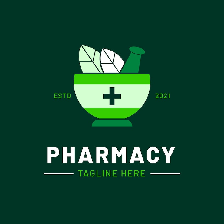 Gratis Vector plat ontwerp medisch en apotheeksymbool