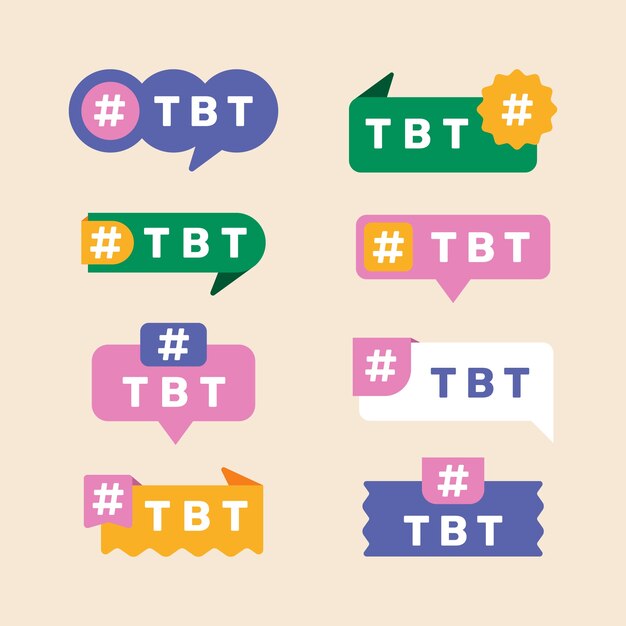 Plat ontwerp tbt-label