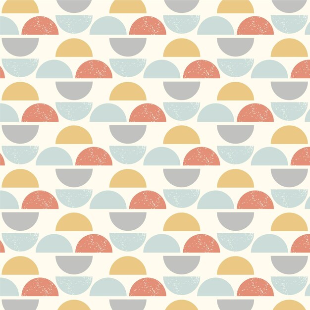 Plat Scandinavisch ontwerppatroon