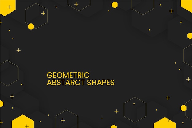 Platte abstracte geometrische achtergrond met abstracte vormen