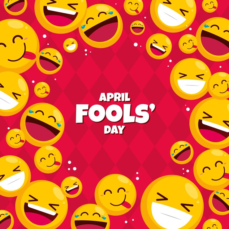 Gratis Vector platte april dwazen dag illustratie