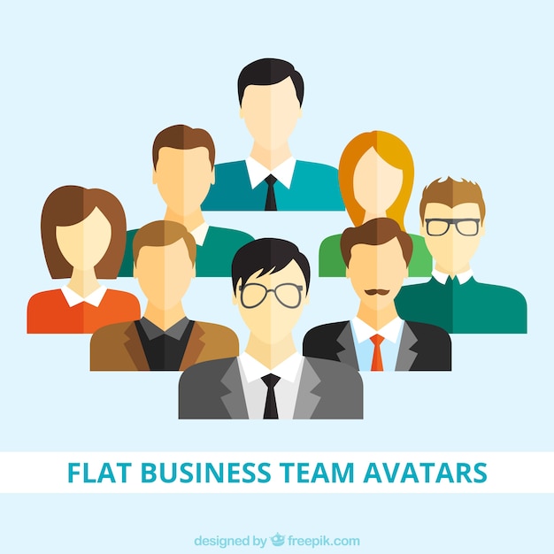 Platte business team avatars