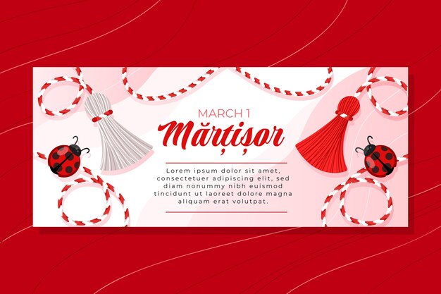 Platte martisor horizontale banner