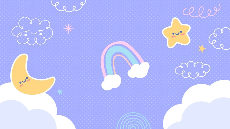 Gratis Vector platte ontwerp baby shower zoom achtergrond