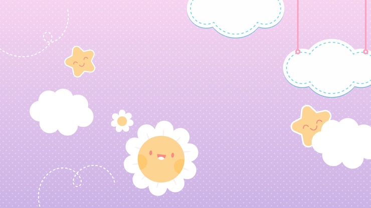 Gratis Vector platte ontwerp baby shower zoom achtergrond