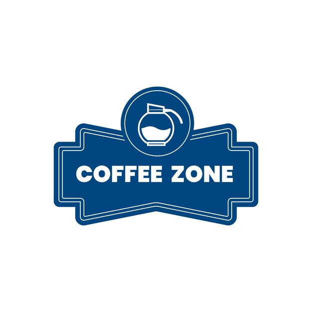 Platte ontwerp café bewegwijzering ontwerp