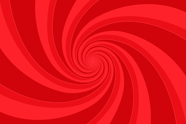 Platte ontwerp rode wervelingsachtergrond