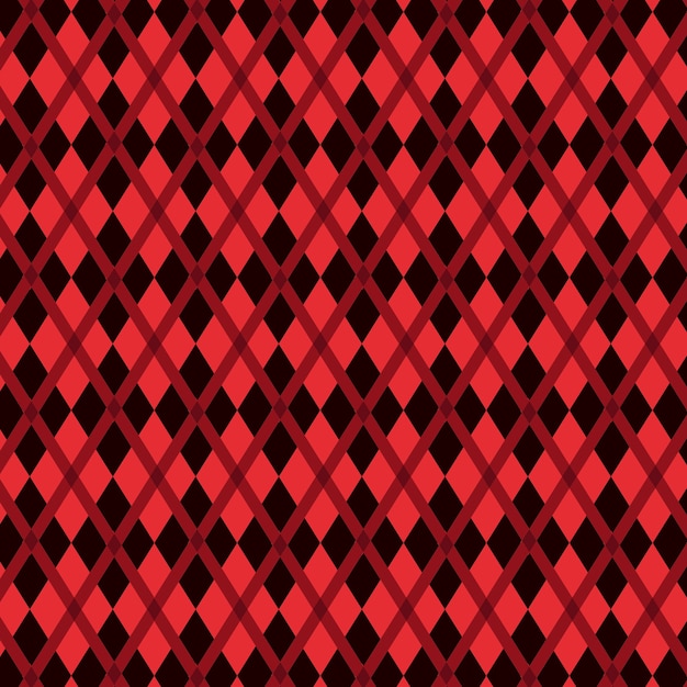 Platte ontwerp trui-achtig argyle patroon