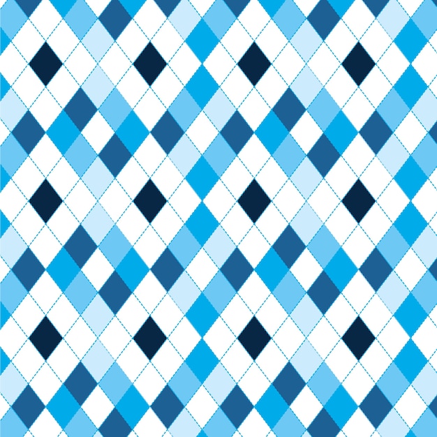 Platte ontwerp trui-achtig argyle patroon