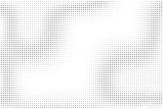 Platte ontwerp zwart-wit halftone achtergrond