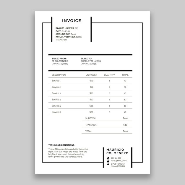 Platte ontwerpsjabloon voor onroerend goed