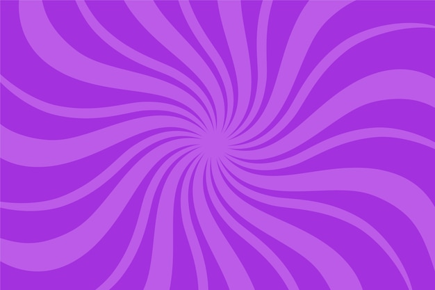 Gratis vector platte paarse swirl achtergrond