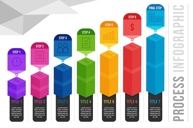 Platte proces infographic