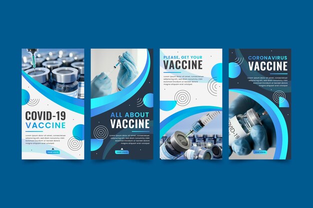 Platte vaccin instagram verhalencollectie