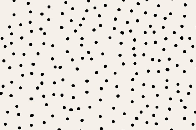 Polka dot patroon achtergrond, eenvoudig ontwerp vector