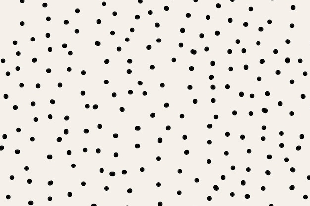 Polka dot patroon achtergrond, eenvoudig ontwerp vector