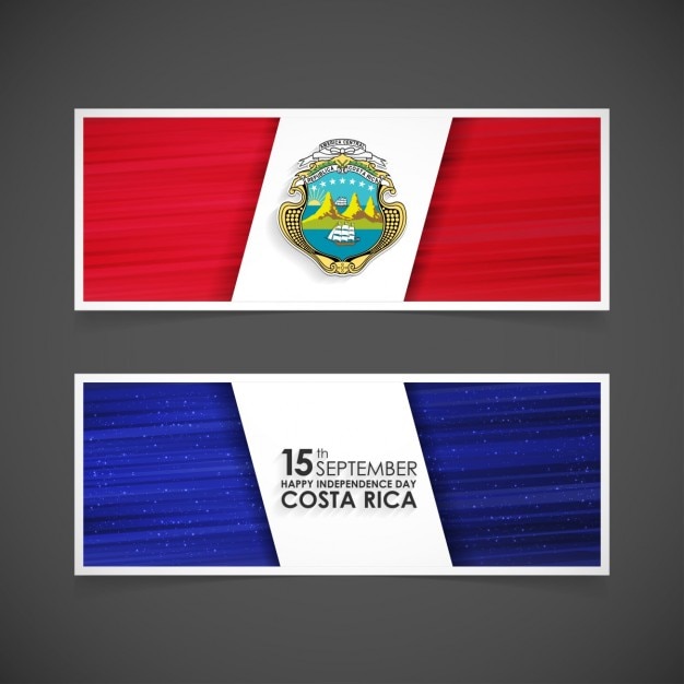 Poster costa rica independence day