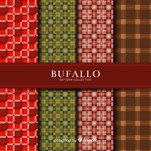 Prachtige buffalo patrooncollectie