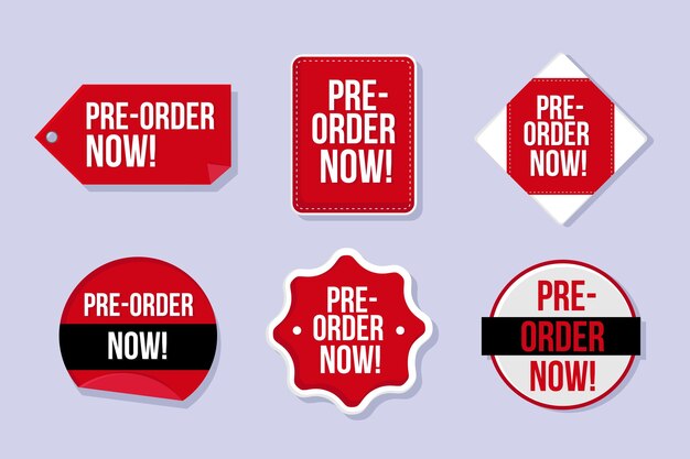 Pre-order badge-collectie