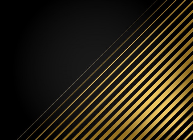 premium gouden strepen vector achtergrond