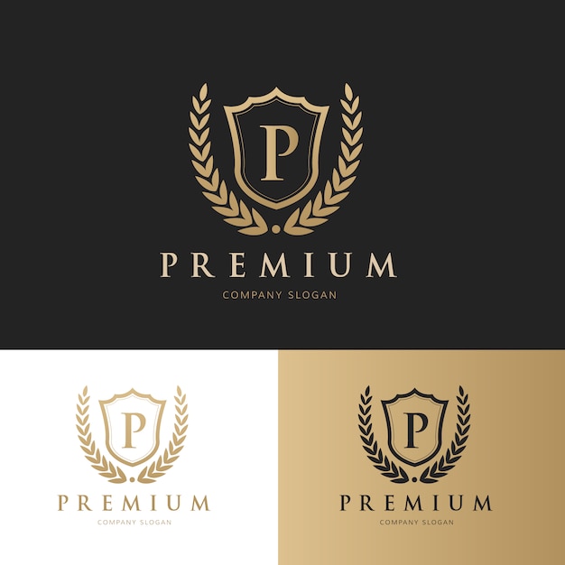 Premium logo collectie