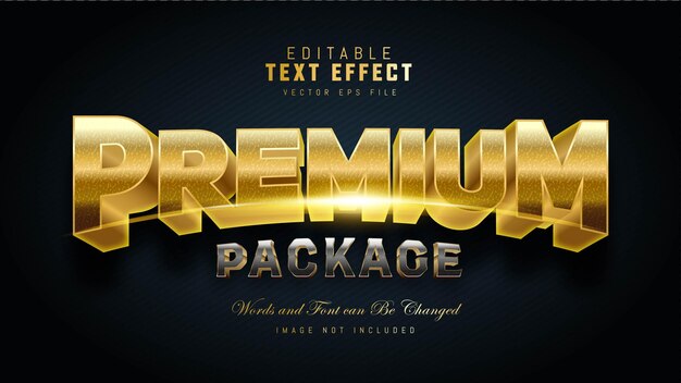 Premium pakket teksteffect