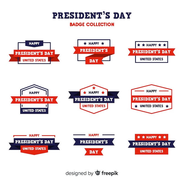 President's day labelverzameling