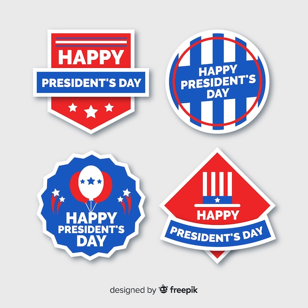 President's day labelverzameling