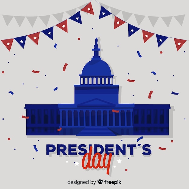 Gratis vector president's day