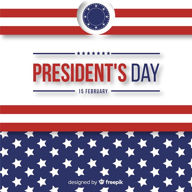 Gratis vector president's day