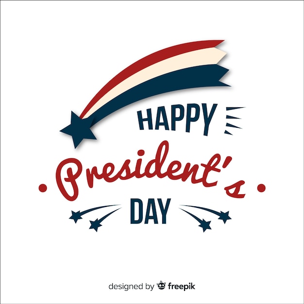 Gratis vector president's day