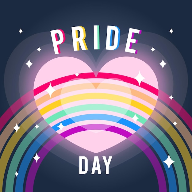 Pride day evenement viering concept