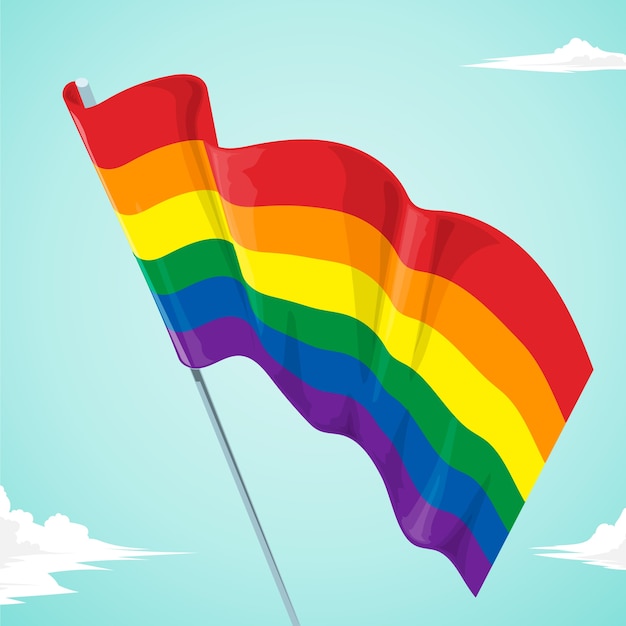 Pride day vlag concept